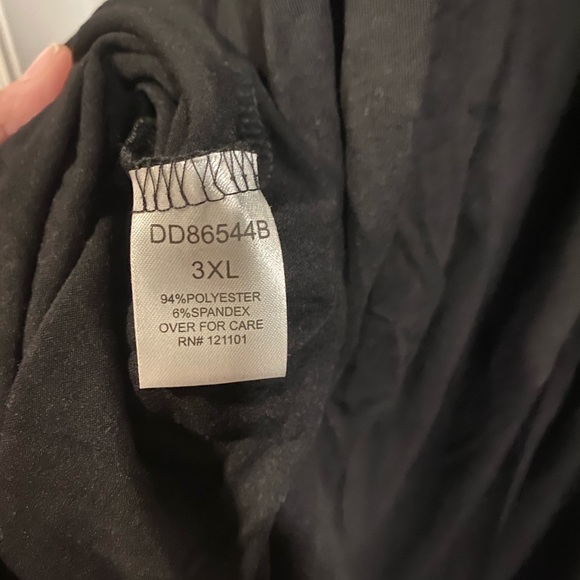 Kraft Black Dress with Lacy Top Panel - Picture 4 of 4